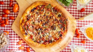 Boston Style Veggie Pizza