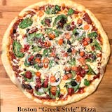 Boston Style Veggie Pizza