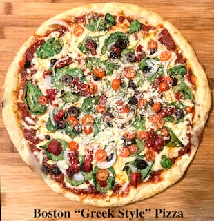 Boston Style Vegan Pizza