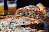 Stuffed Chicago Deep Dish Pizza — NEW!