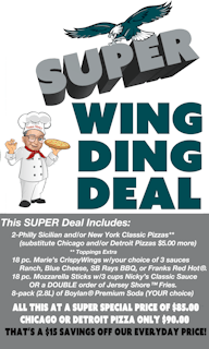 SUPER WING DING DEAL!