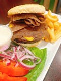 Double Gyro Cheeseburger