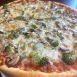 Thin Crust Veggie Pizza