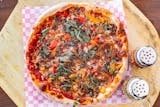 Bright Flame Veggie Thin Crust Pizza