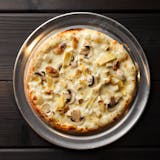 White Shroom Pizza