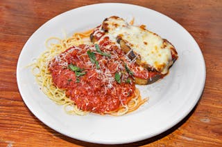 EGGPLANT PARMESAN PASTA