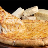 Five Cheese Stuffed Crust Pizza