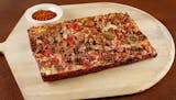 Motown Meat Lover Detroit Style Pizza