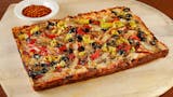 Veggie Detroit Style Pizza