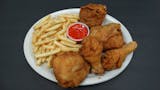 Fried Chicken and Fries