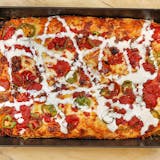 Fire House Special Detroit Style Pizza