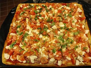 Sicilian Summer Pizza