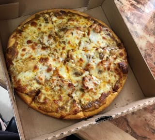 Butter Chicken Pizza