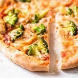 Grilled Chicken & Broccoli Pizza