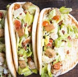 Chicken Caesar Pita Platter