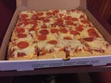 One Topping Sicilian Style Pizza