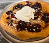 Maple Blueberry Nut Fried Dough