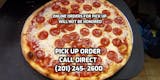 Pepperoni Pizza 16 inch Pie ( Mixed Beef & Pork Pepperoni .Pick Up Orders Call direct (201) 245-2600