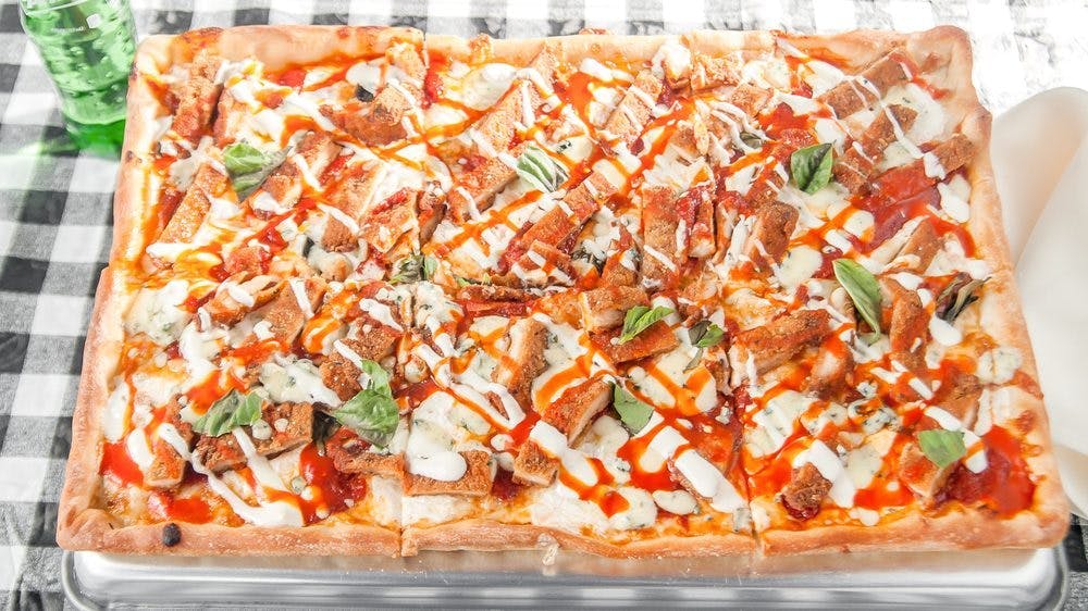 Order Eva Whole Pizza - 8 Slices food online from Nonnas 1977 Bell Blvd store, Queens on bringmethat.com