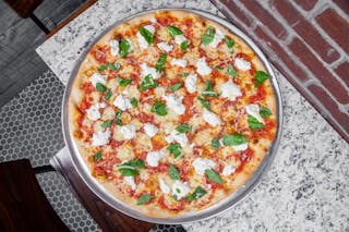Burrata Basil Pizza