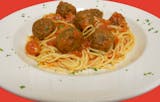 Spaghetti with Meatballs Lunch