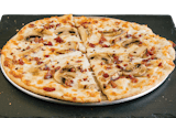 Chicken Carbonara Pizza