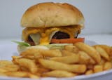 Any 6 oz. Burger with Fries & 20 oz. Fountain Soda Lunch