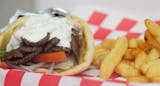 Gyro Platter with Fries & 20 oz. Fountain Soda Lunch