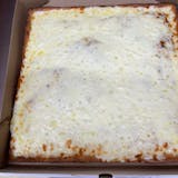 Plain White Sicilian Pizza