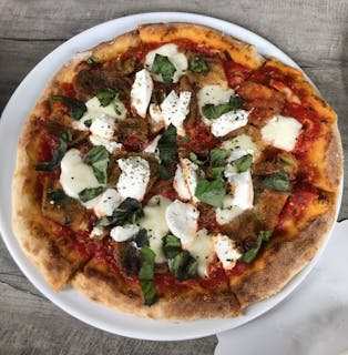 Eggplant Rollatine Pizza