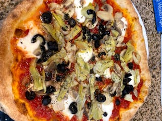 Grilled Vegetable Pizza
