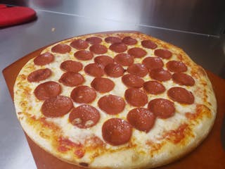 Beef Pepperoni Pizza