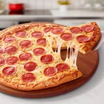 Beef Pepperoni Pizza