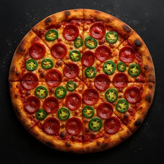 Pepperoni & Jalapeño