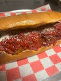 Cristopher's Meatball Parm Sandwich