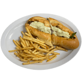Beef Philly Cheesteak Sandwich