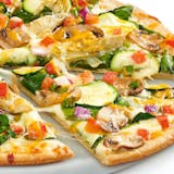 Thin Gourmet Vegetarian Pizza
