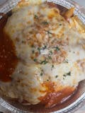 Chicken Parmigiana with Pasta Lunch