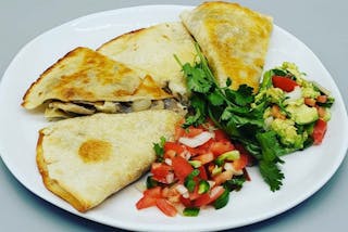 Mushroom Quesadilla