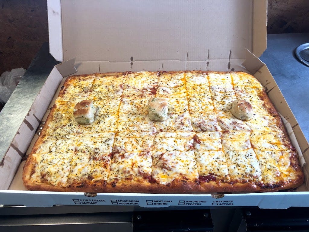 Sicilian Cheese Pizza from Roma Pizza in Hellertown