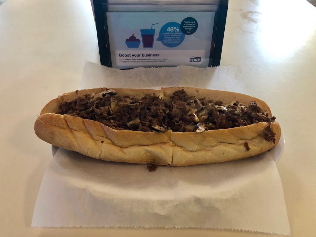 Cheese Steak Hoagie from Roma Pizza in Hellertown