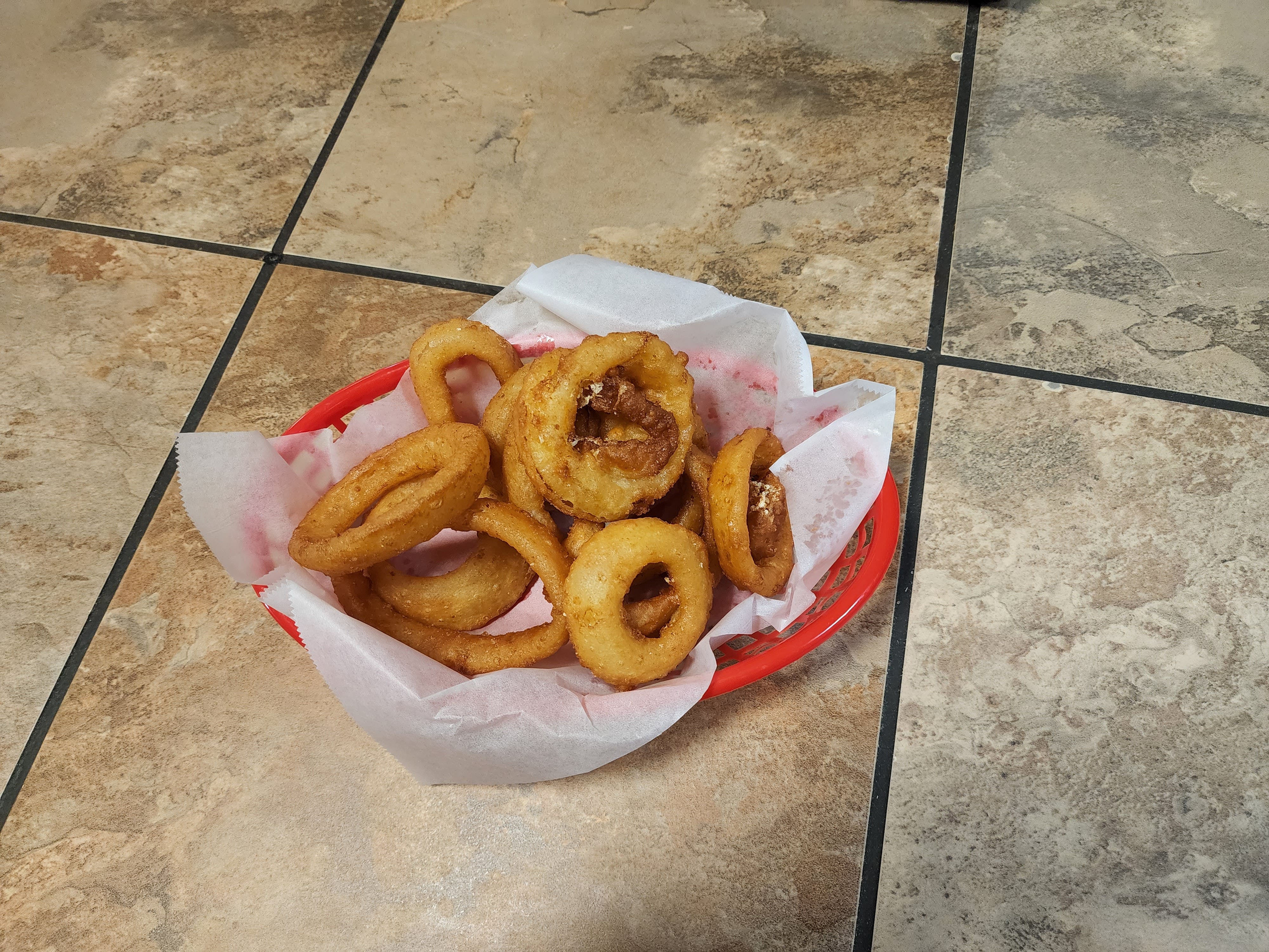 Onion Rings from Roma Pizza in Hellertown