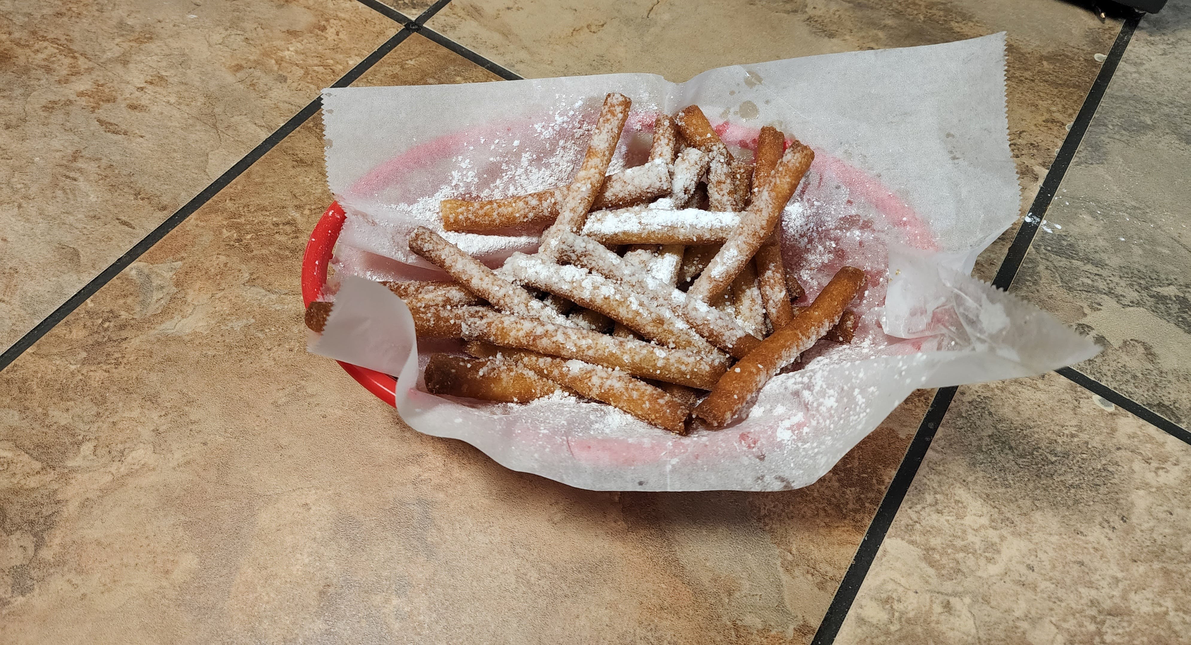 Funnel Cake Fries from Roma Pizza in Hellertown