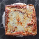 Sicilian with Cheese Pizza