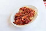 Shrimp Marinara with Linguini