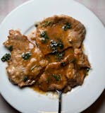 Veal Marsala with Spaghetti