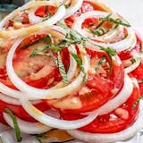 Sliced Tomatoes & Onions