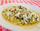 Maryland Crabmeat & Linguini white sauce