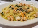 Shrimp Creole Linguini in White Sauce