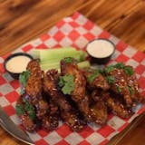 Wood-Fired & Flash Fried Wings